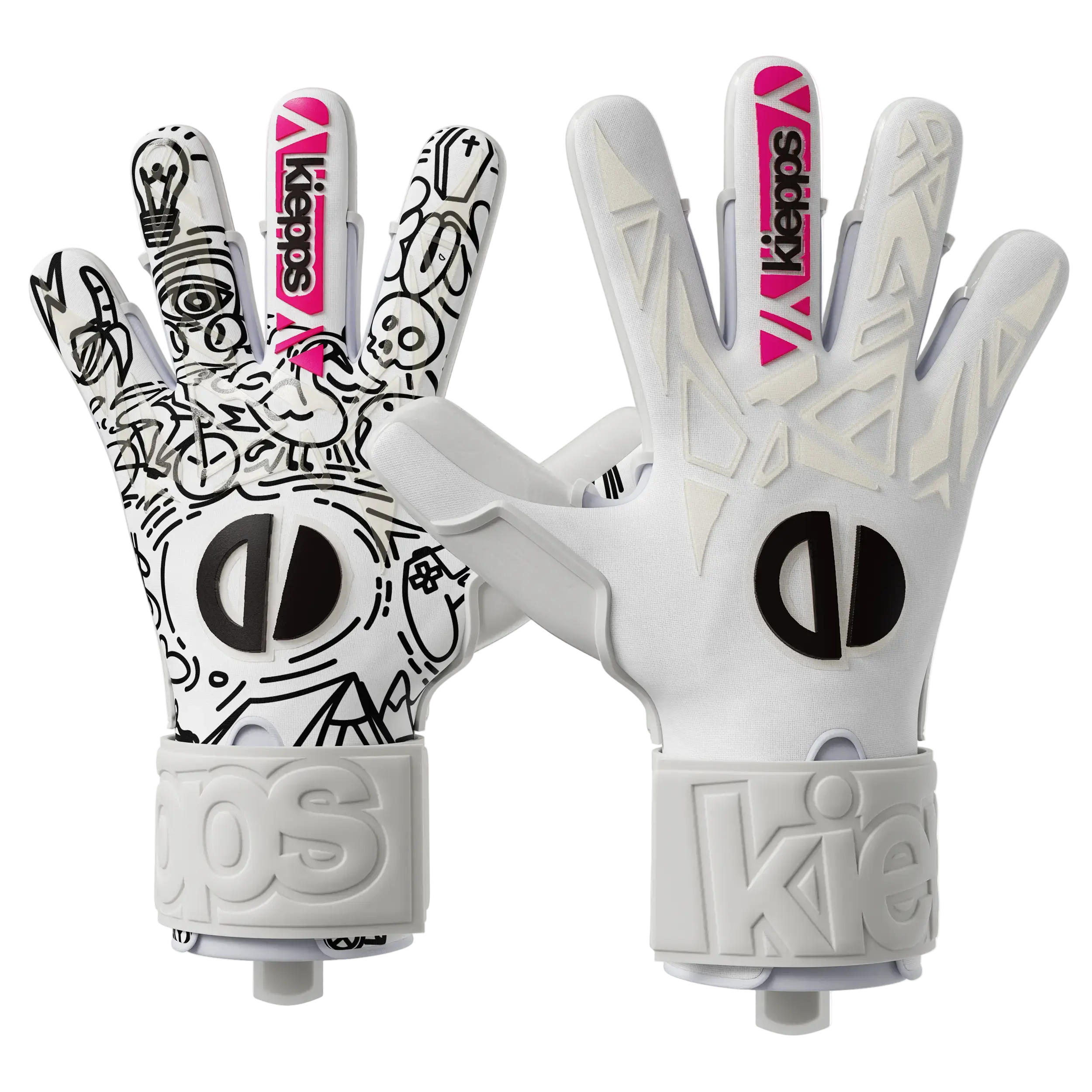 AeroLite™ Crazy Thoughts Goalkeeper Gloves kiepps