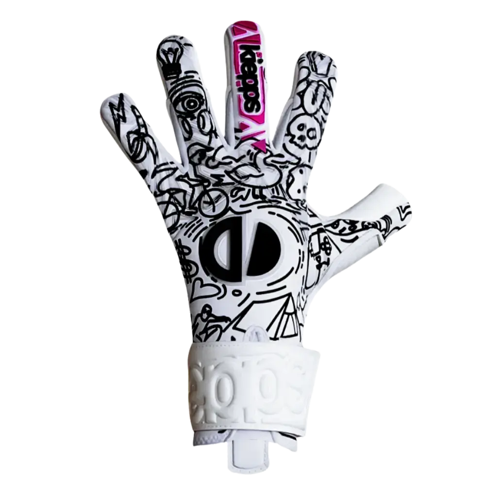 AeroLite PRO™ Crazy Thoughts Goalkeeper Gloves kiepps